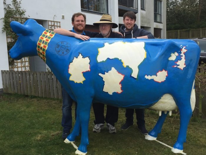 Blue Balerno 3D Model Cow