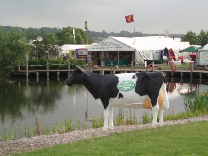 Wiseman 3D Model Milking Cow at Royal Highland Show