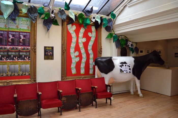3D Cow Model at Perth Theatre for Jack and the Beanstalk