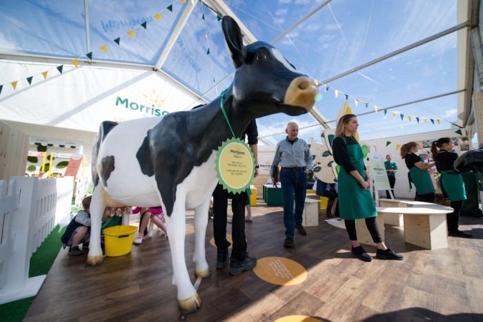3D Milking Cow Model at Royal Highland Show