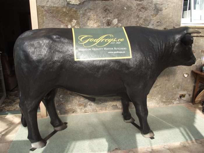 Customised 3D Butchers Model Bull