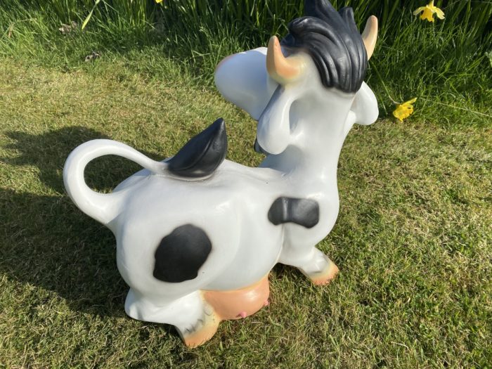 Back of 3D Funny Cow Model