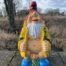 Large Flashing 3D Garden Gnome