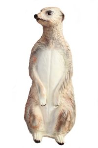 Life Size Model Meerkat Statue Sitting
