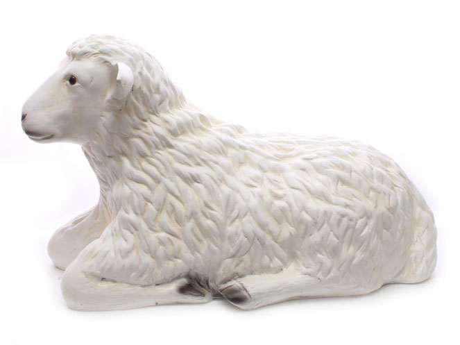 Lying Down 3D Sheep Model