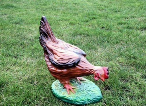 Model Large Brown Hen