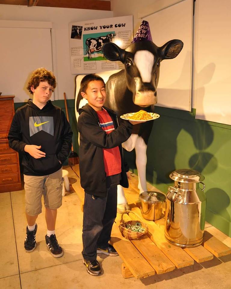 California Milking Cow